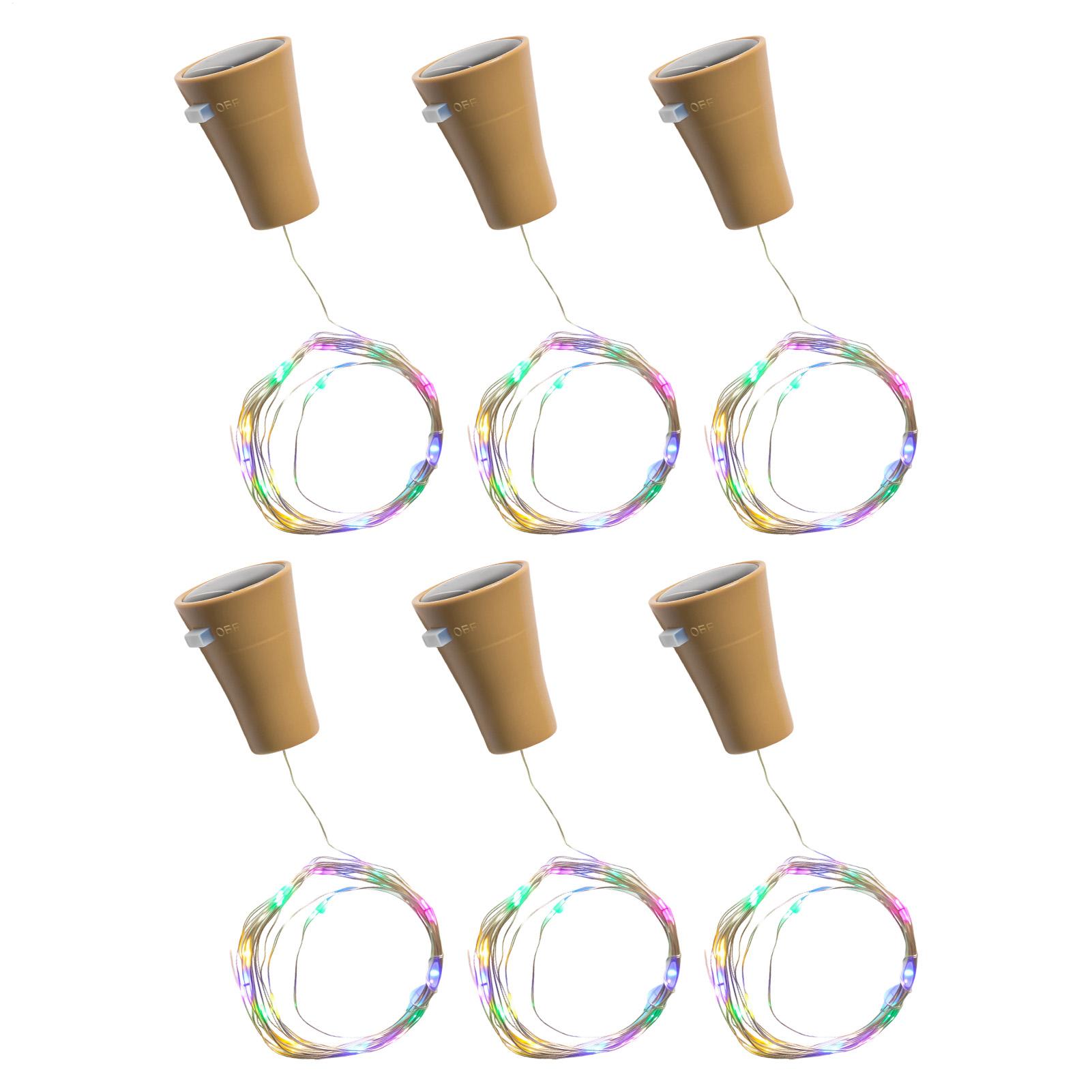 Led Fairy String Lights - Солнечные светодиодные гирлянды для винных бутылок,