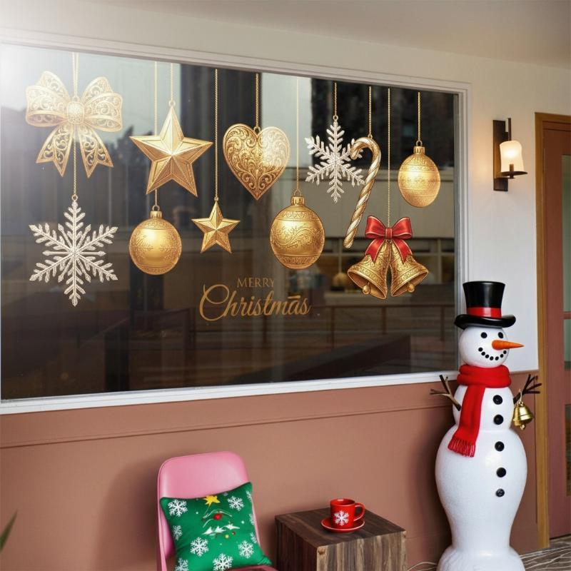 Рождественское украшение для о – обзор и цена Snowflake Window Decal