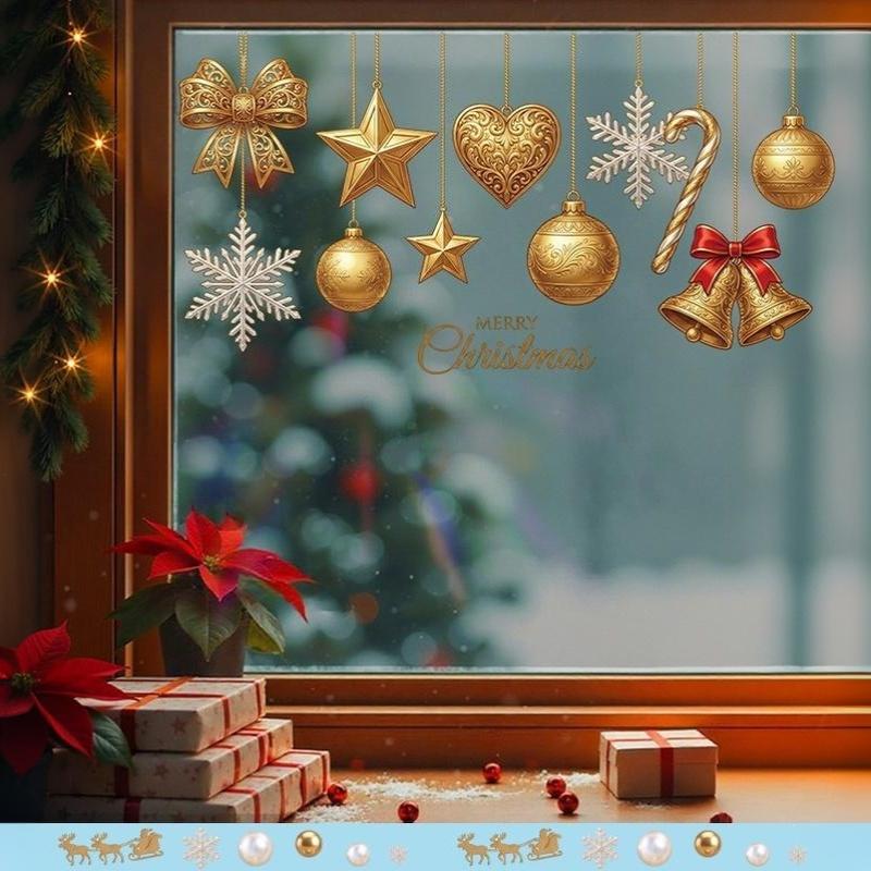 Рождественское украшение для о – обзор и цена Snowflake Window Decal