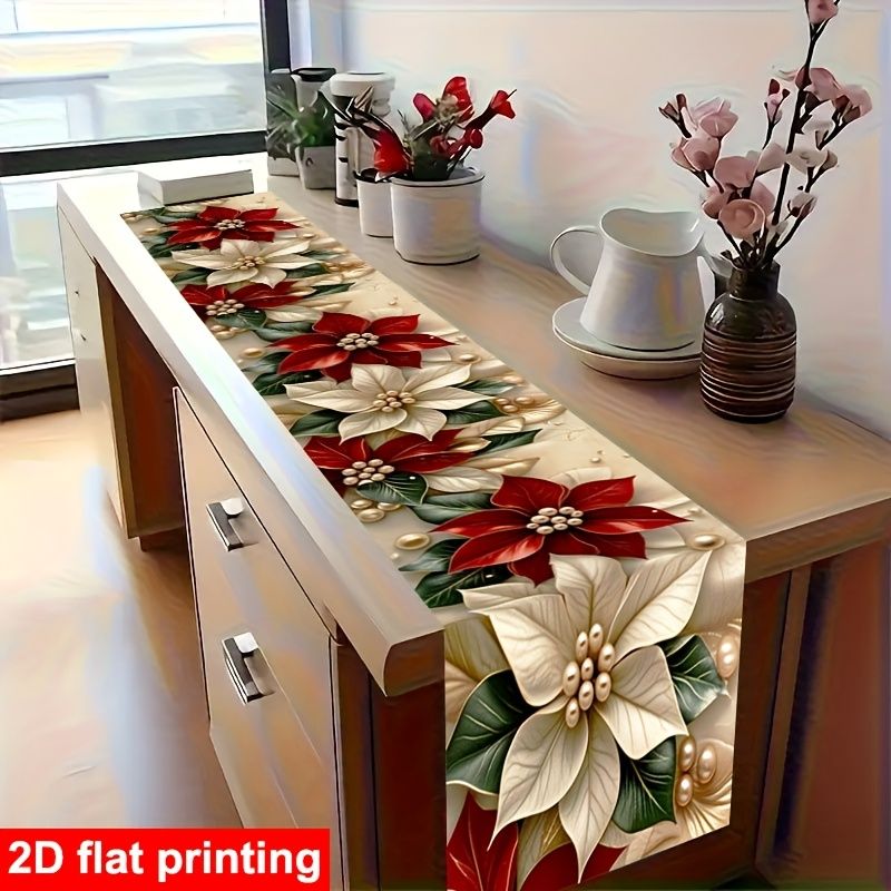Настольная дорожка VIKAMA Poin – обзор и цена Christmas Table Runner