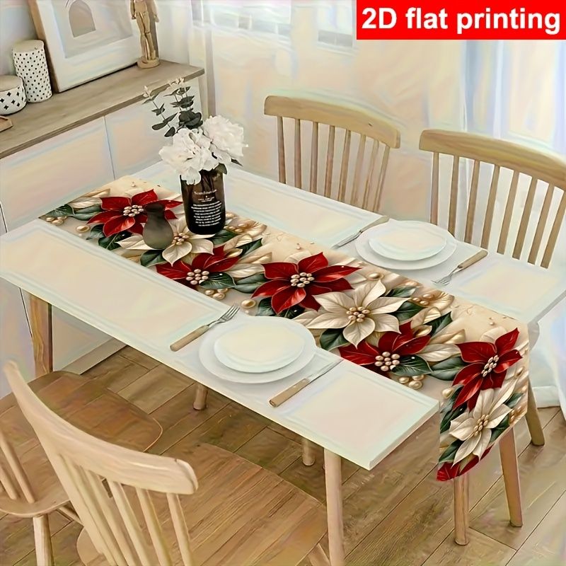 Настольная дорожка VIKAMA Poin – обзор и цена Christmas Table Runner