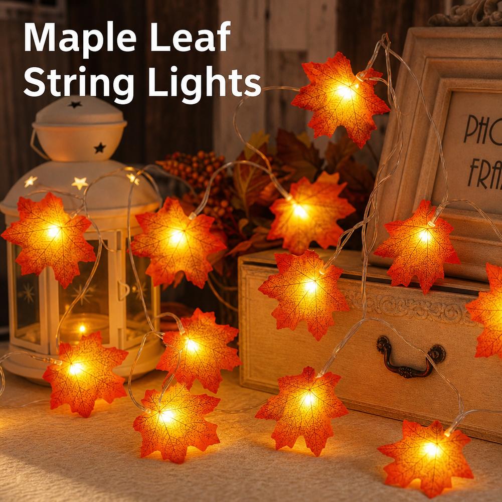 Гирлянда из кленовых листьев с – обзор и цена Led Fairy String Lights