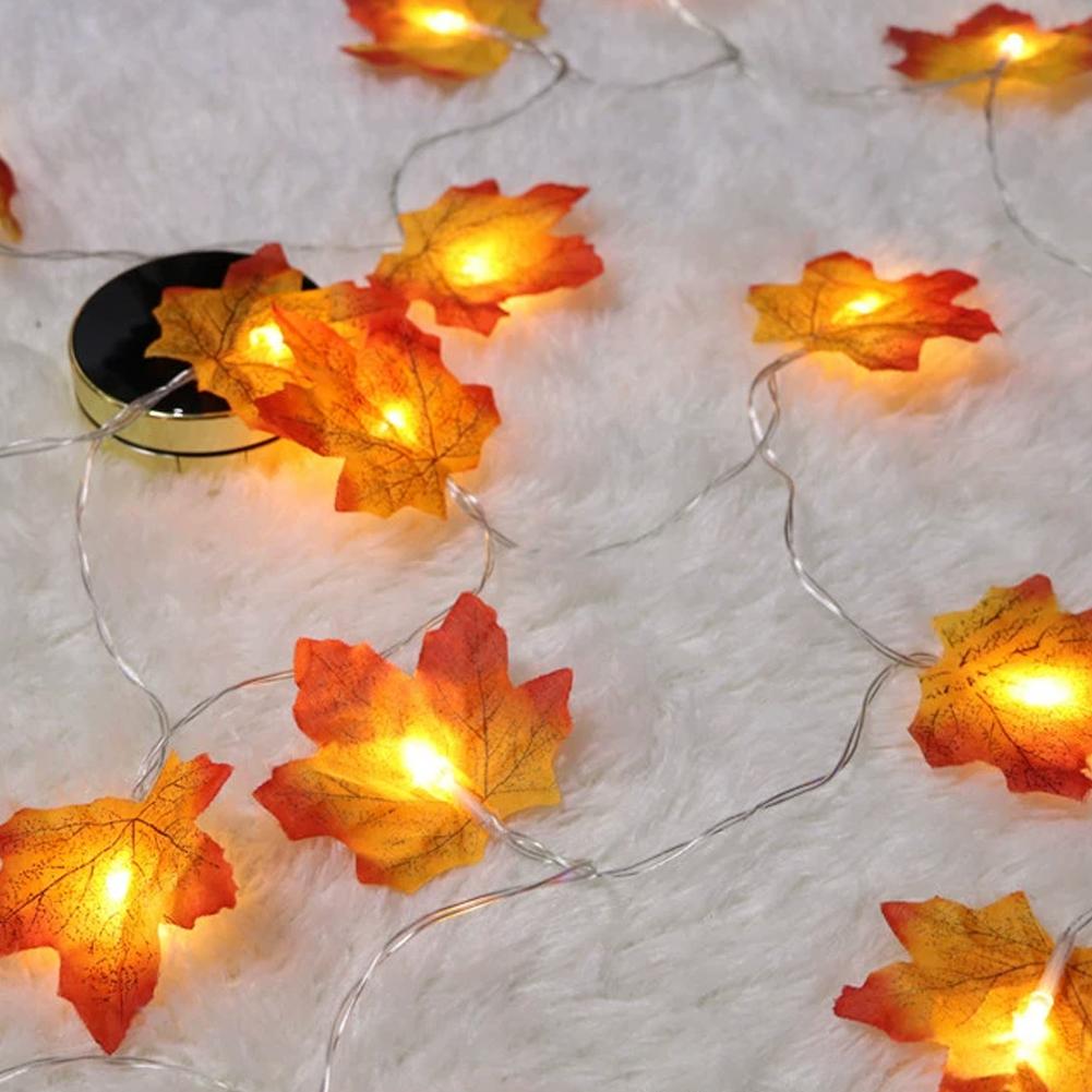 Гирлянда из кленовых листьев с – обзор и цена Led Fairy String Lights