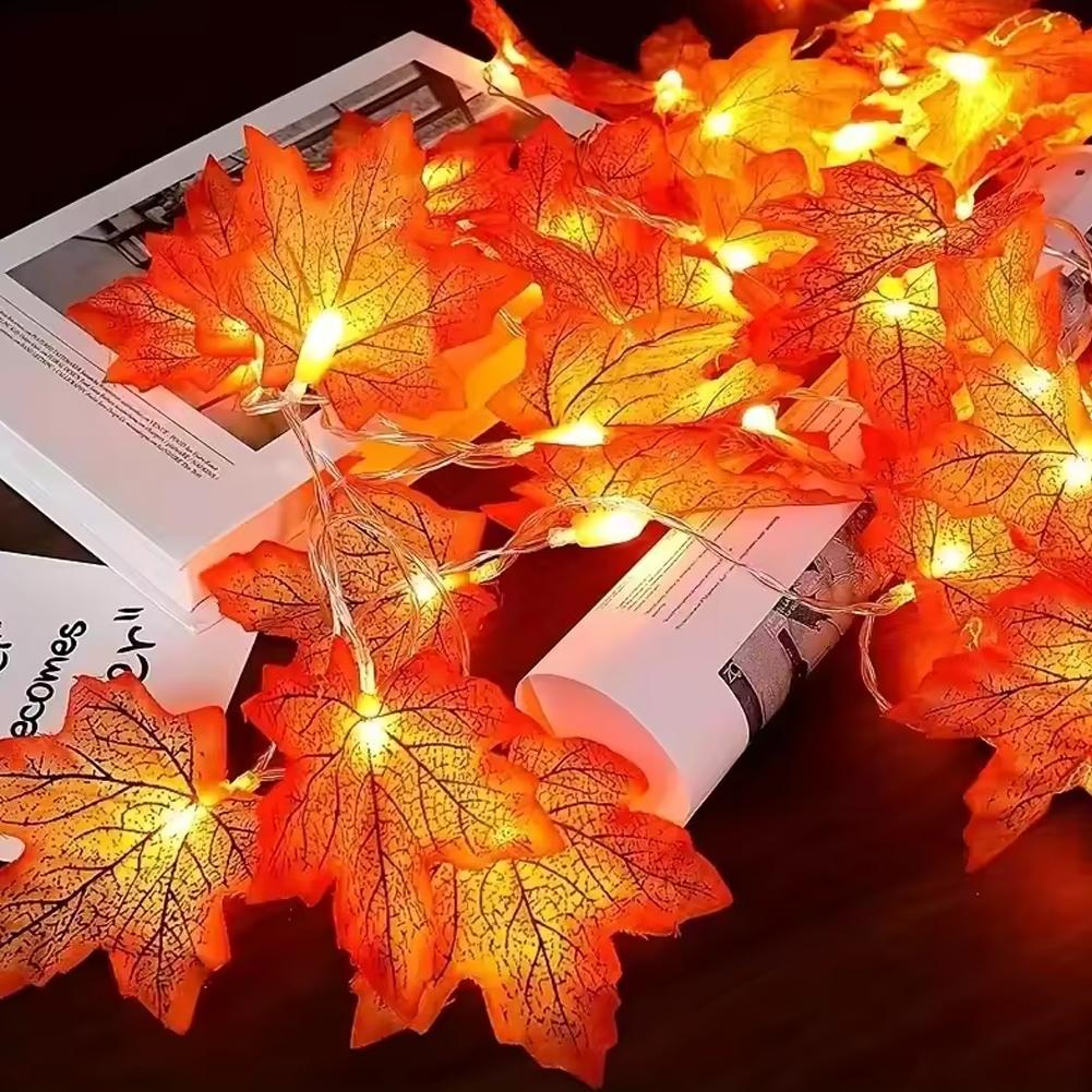 Гирлянда из кленовых листьев с – обзор и цена Led Fairy String Lights
