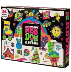 24 шт. Nee-Doh Squish Fidget A – обзор и цена Advent Calendar Gift