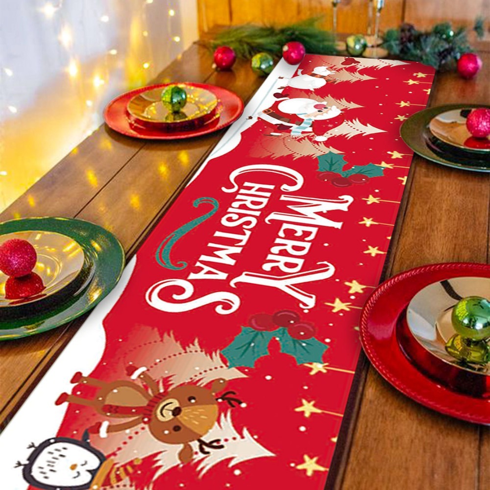 Рождественская дорожка на стол – обзор и цена Christmas Table Runner