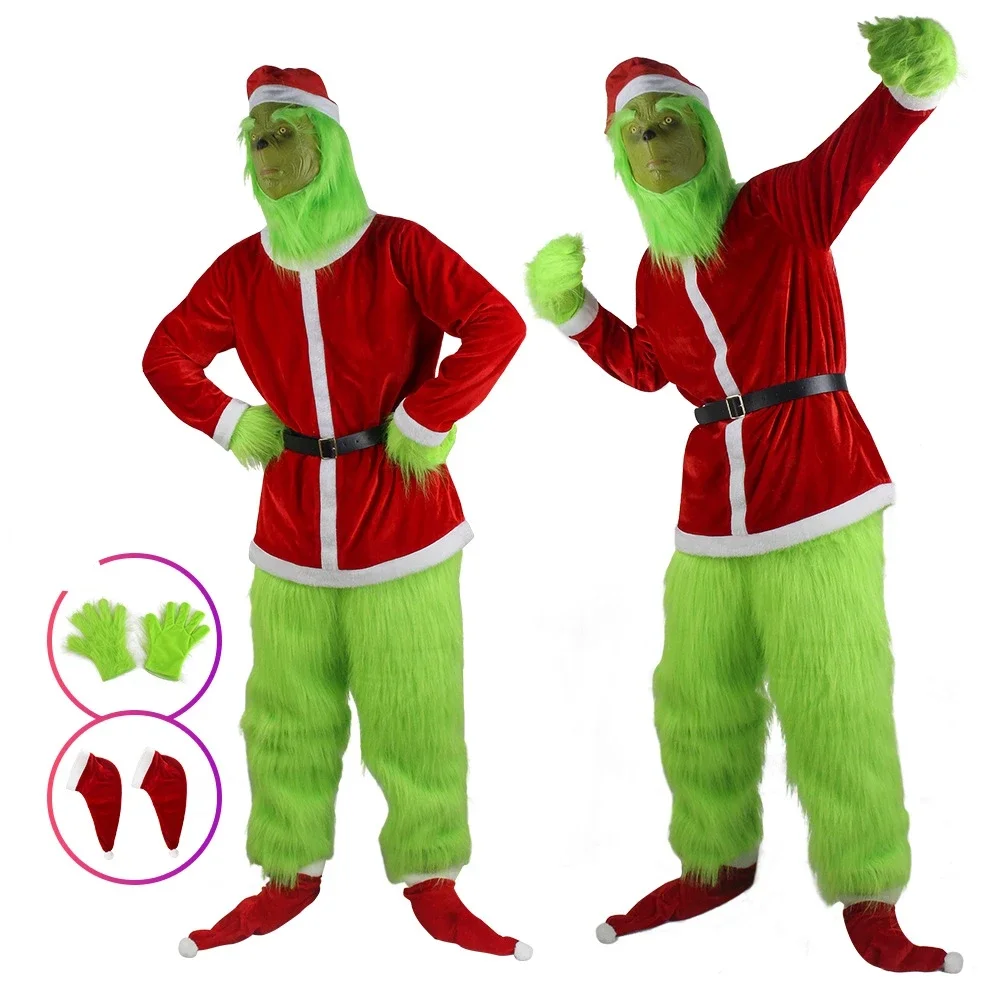 Костюм для косплея 2026: Зелен – обзор и цена Santa Hat Plush