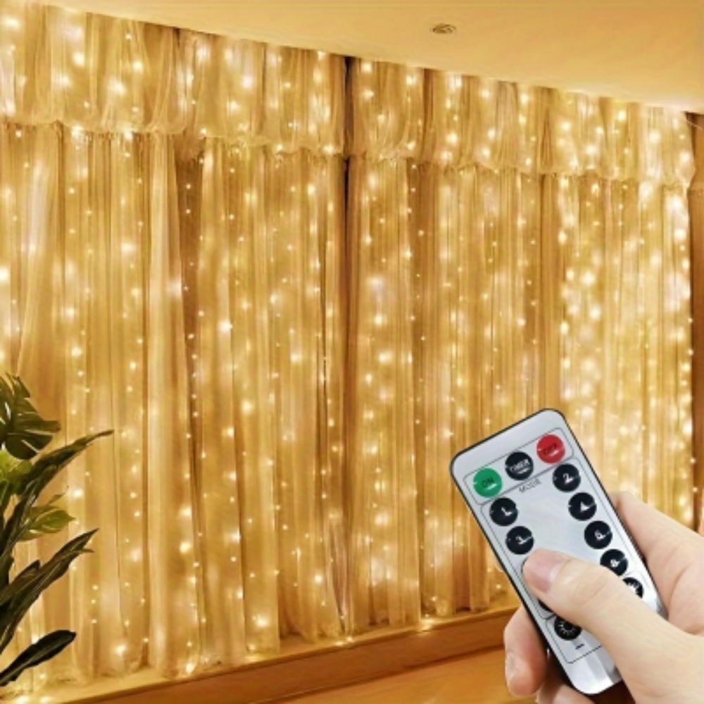 Светодиодная гирлянда-штора 3/ – обзор и цена Led Fairy String Lights