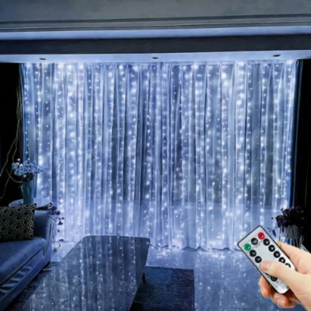 Светодиодная гирлянда-штора 3/ – обзор и цена Led Fairy String Lights