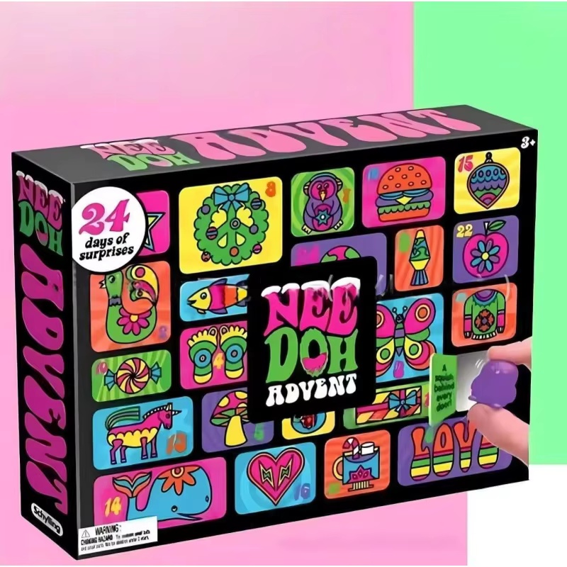Новый адвент-календарь Needoh  – обзор и цена Advent Calendar Gift
